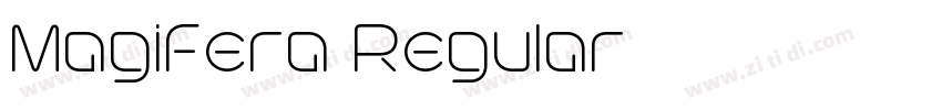 Magifera Regular字体转换 Magifera Regular字体转换